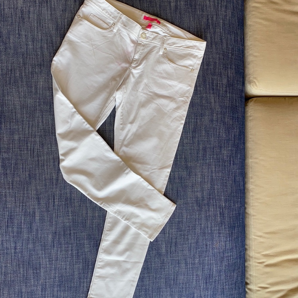 NWT Lilly Pulitzer White Sz 12 Pant